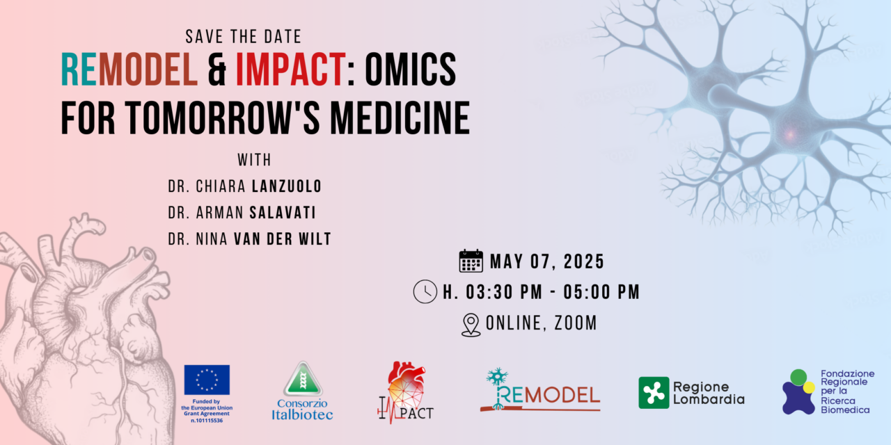 Second webinar | REMODEL & IMPACT: Omics for Tomorrow’s Medicine